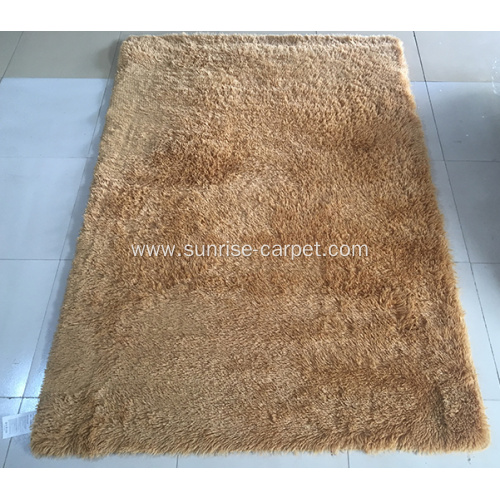 Soft Silk with anti slip backing rug